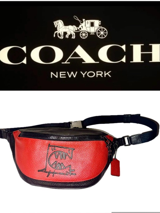 Coach Other - Coach x Guang Yu Warren Belt Bag - red/black Graffiti Style Rexy 2020 - like New